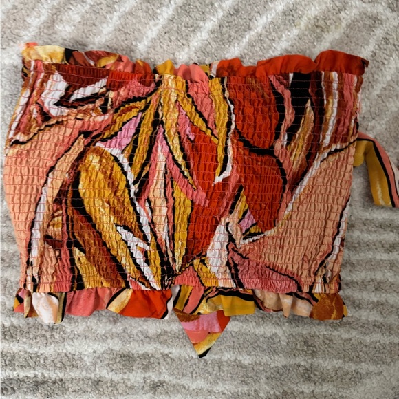 Colorful Abstract Tube Top - Picture 3 of 5